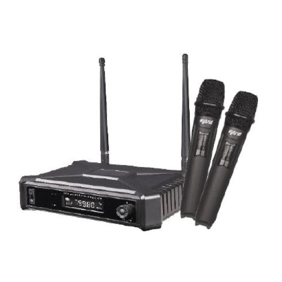 Hybrid  microphone  UDVB 2 X DUAL handheld